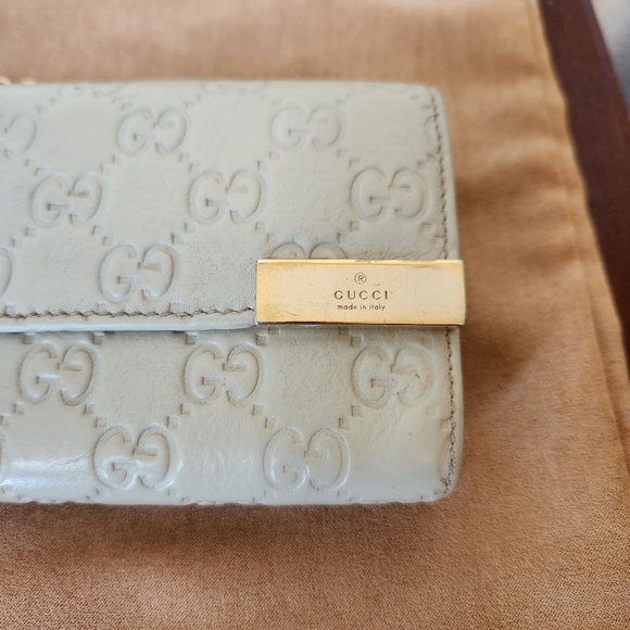 Gucci Guccissima Continental Chain Wallet - Picture 3 of 8